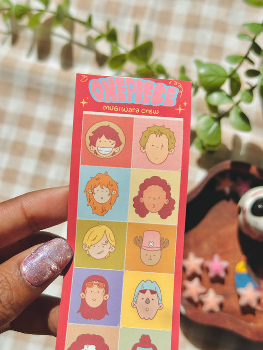 One piece • Straw hats sticker sheet