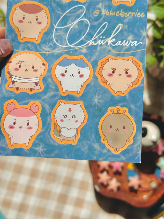 Chiikawa Sticker Sheet