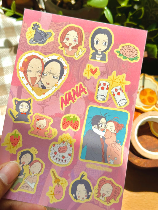 nana sticker sheet