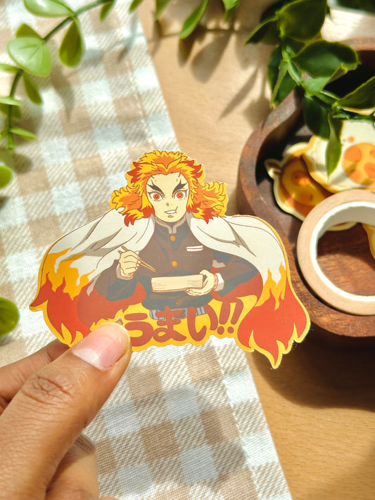 rengoku sticker flakes