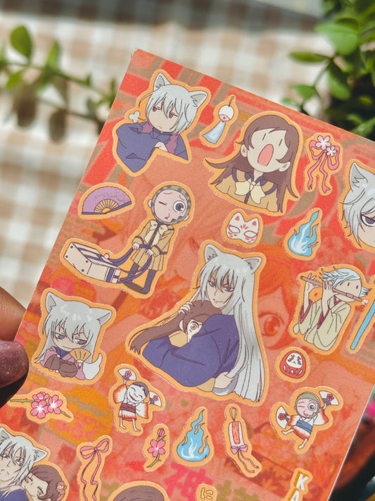 kamisama kiss sticker sheet