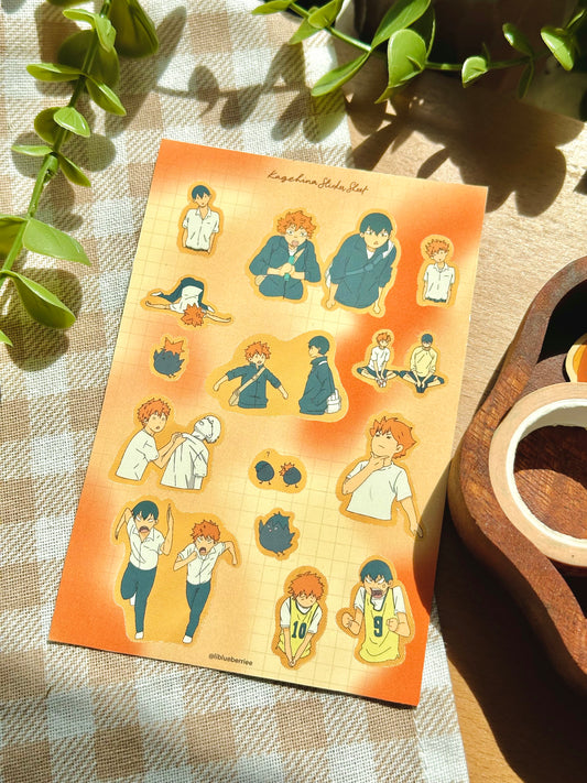 kage-hina sticker sheet