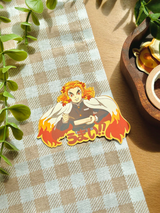 rengoku sticker flakes