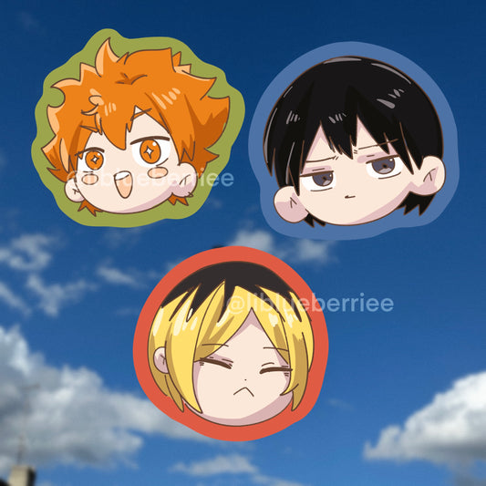 haikyuu sticker flakes