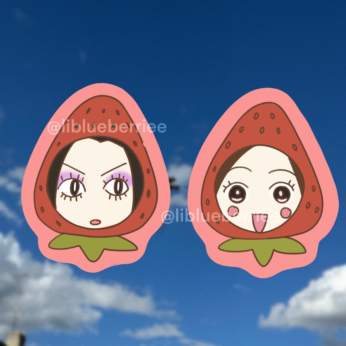 Nana sticker flakes