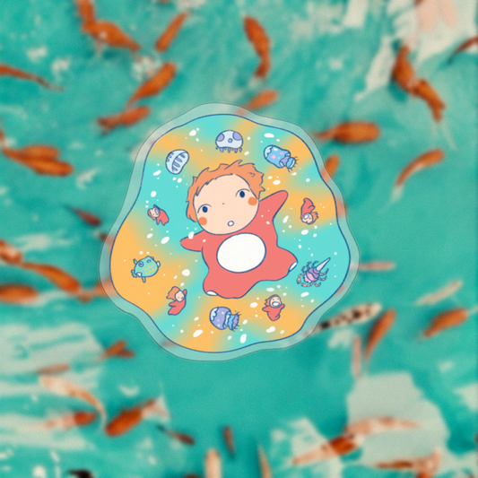 ponyo sticker flakes