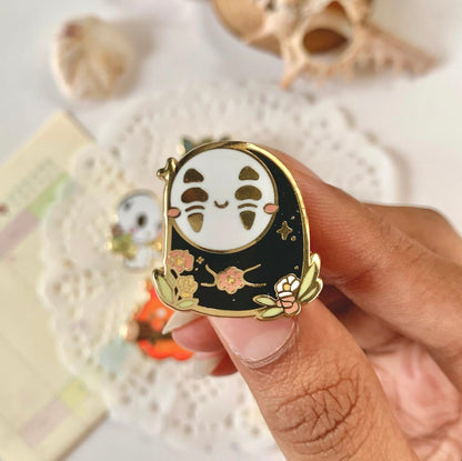ghibli spring enamel pins