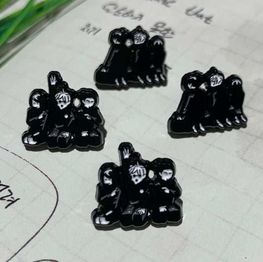 gojo^geto^shoko jjk enamel pins