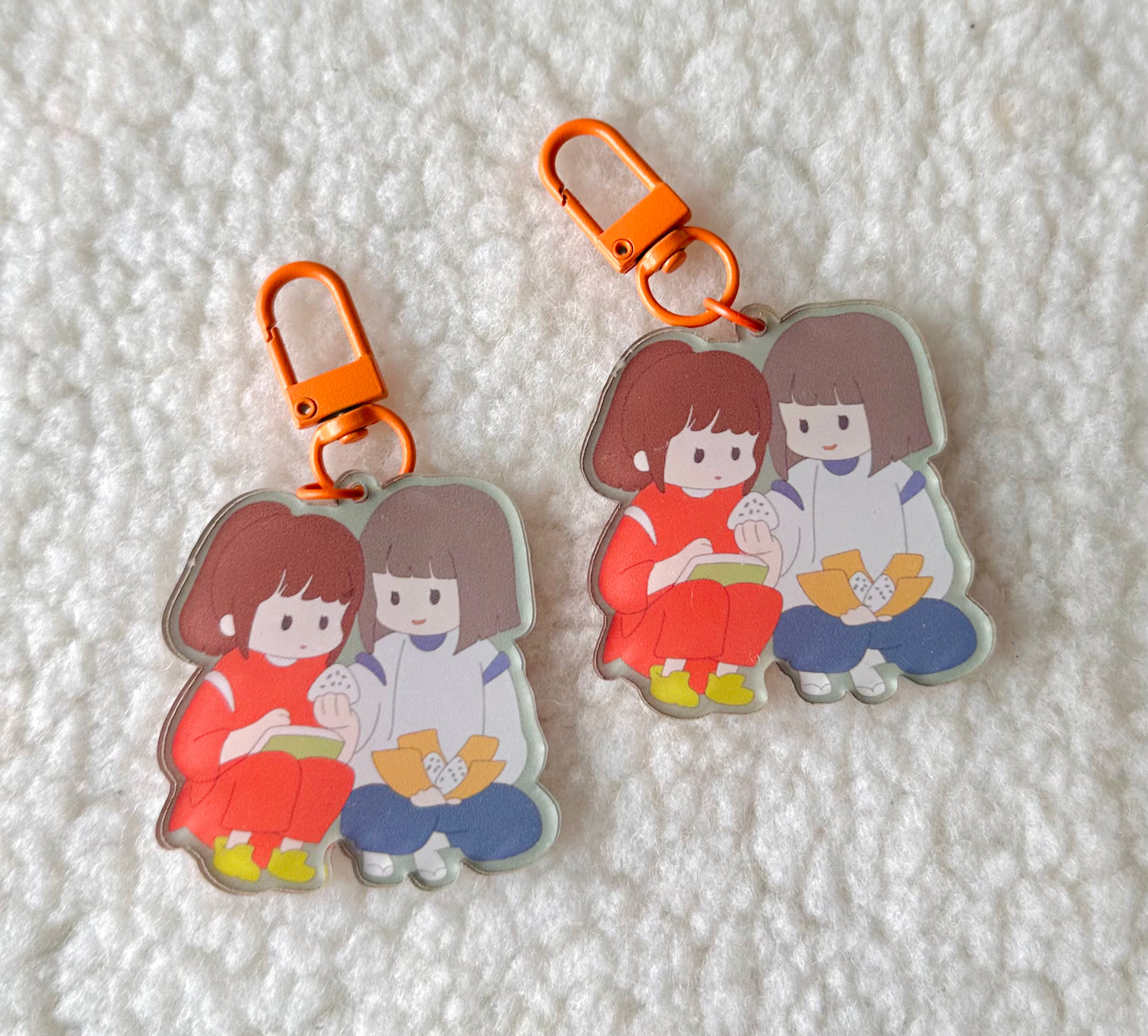 spirited away couple^acrylic keychain