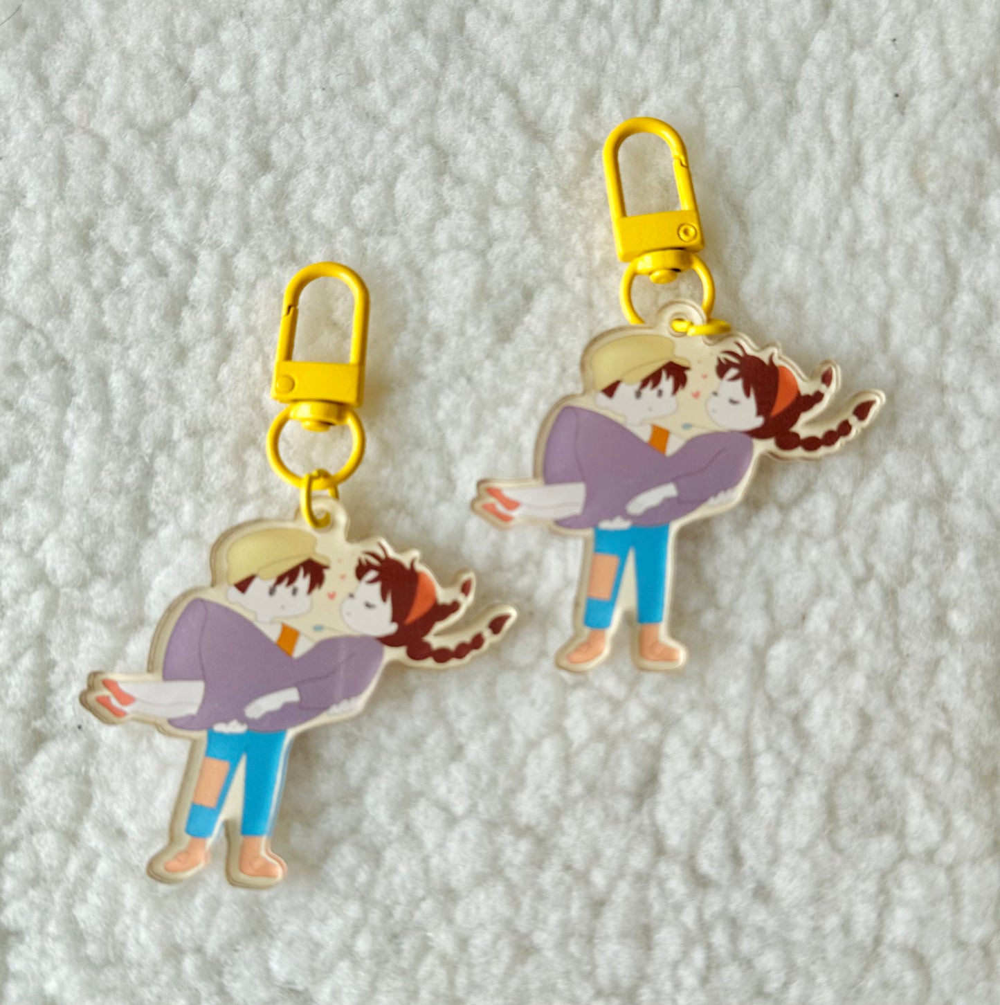 kikis delivery couple acrylic keychain