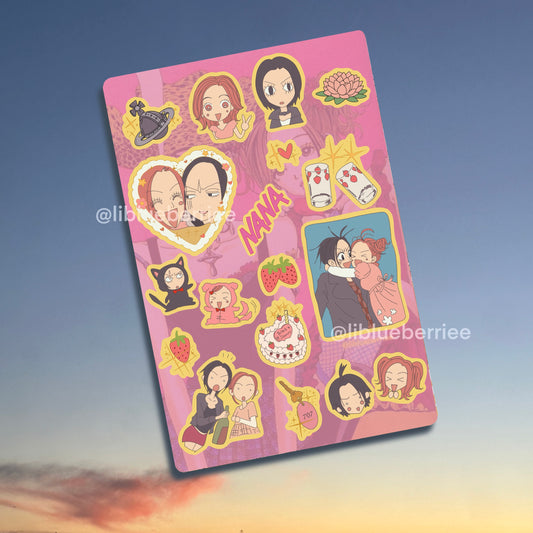 nana sticker sheet